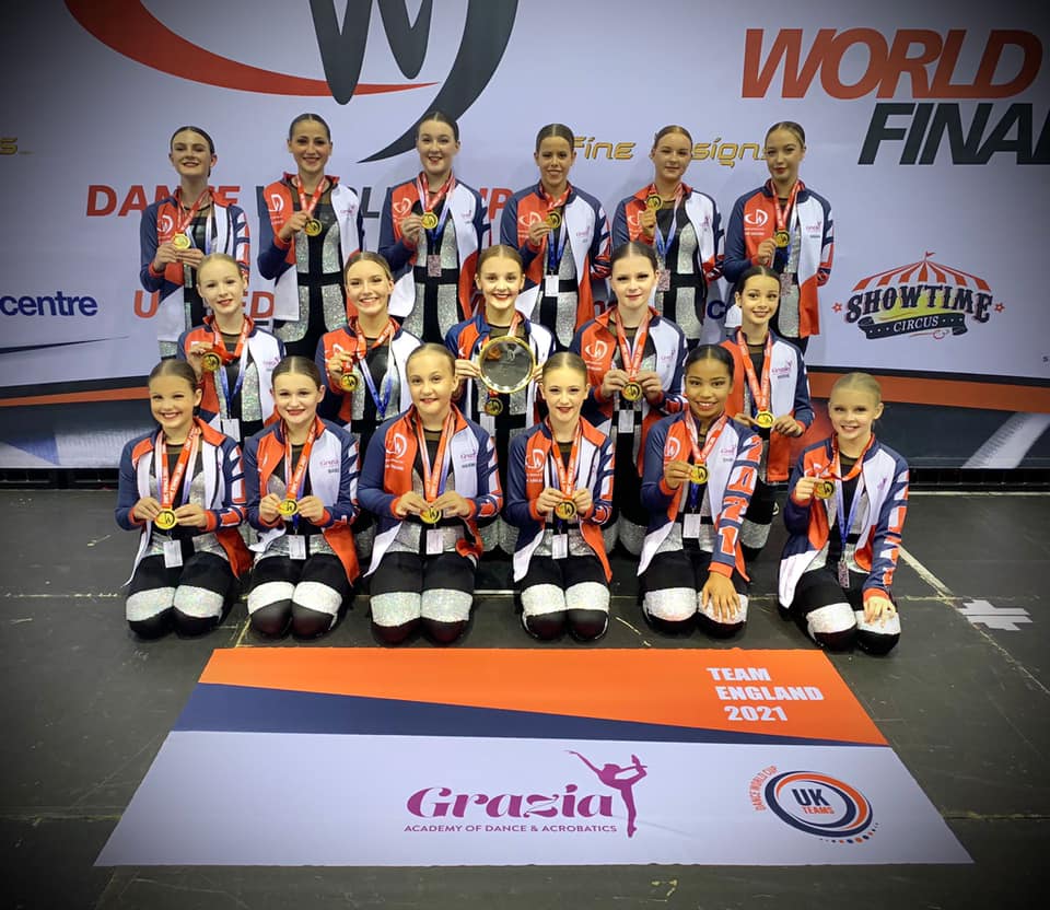 grazia dance World Cup winners